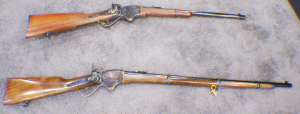 Chiappa's Spencer 1860 Carbine (Top) and Spencer 1860 Rifle 3 Band