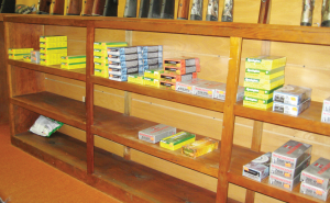 This was pretty typical of the shelves of centerfire rifle ammunition seen in all stores during the author’s travels.