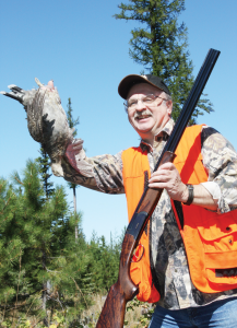 Author has scored more than a few grouse in his career and with any luck, he’ll have a few more years beating the brush for fat specimens like this one.