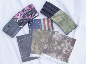 Rapid Wraps from US Night Vision allow you to customize your AR magazines in a variety of patterns and colors, including those from Kryptek.