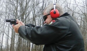 The author enjoyed firing the Taurus-built Rossi R441 with a variety of loads. The Ribber grips absorb recoil well and the revolver’s smooth action allows rapid hits. 