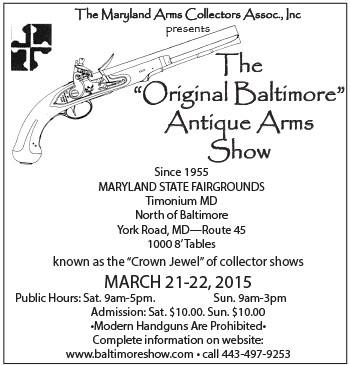 The "Origintal Baltimore" Antique Arms Show