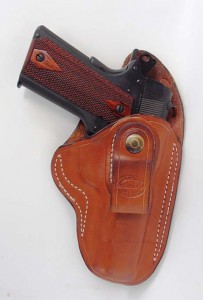 DM Bullard IWB holster has given the author good service for many years. 