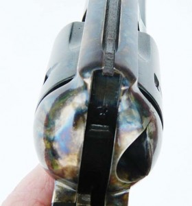 The rear sight is wide enough for rapid acquisition, and the deep groove of rear sight works well in all shooting drills.
