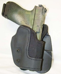 Front Line’s KNG Glock 17 holster, keeps your pistol secure with fast access and looks good doing it. 