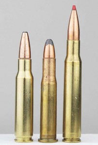 Choosing the most common calibers ups your options. The .308 Win, .30-30 and .30-06 all use the same diameter bullets. The .30 magnums and 7.62x54 use them too, and though not ideal, they’re better than nothing in the 7.62x39 and .303 British, for example.