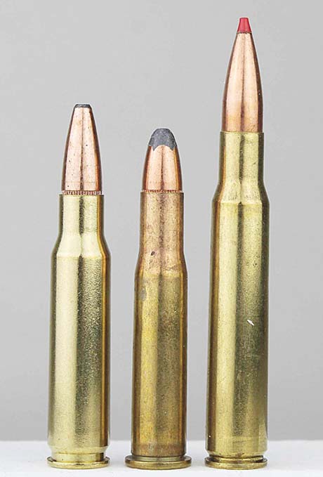 The .30 magnums and 7.62x54 use them too... 