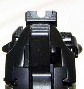 Wilson Combat’s Battlesight with its “U” notch for a fast accurate sight picture