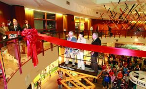 Iowa Gov. Terry Branstad (R) held a ceremony inside Brownells newly opened retail store March 31 to sign a bill legalizing gun suppressors.