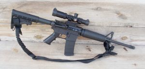 Fitted with a Specter Gear Patrol Sling from Brownells and the TruGlo scope, the Colt Expanse M4 is ready to do the business.