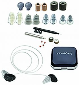 A wide rangfe of accessories are available for the GunSports PRO earplugs. More details are on the manufacturer’s website: etymotic.com.
