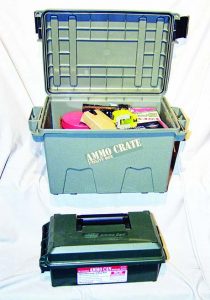 MTM Case Gard’s ACR7 and AC30C: tough cases to secure whatever gear you need to carry.