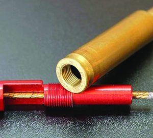 Cases must be threaded to fit Hornady's OAL Gauge