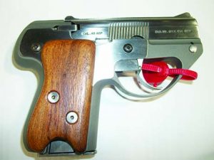 The American Derringer Corporation “Big Boy” derringer.