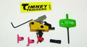 Timney’s Calvin Elite Trigger is one of the best AR triggers I have used. It will improve your AR’s accuracy.