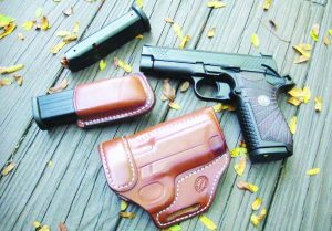 The EDC X9 and Milt Sparks leather makes for a functional and attractive ensemble for the modern gun carrier.
