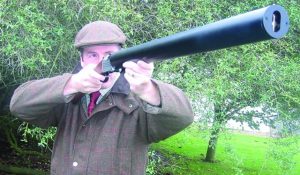 The popular British silenced 20-gauge over and under shotgun. This is a favorite among British shooters who need a quiet shotgun for places that won’t permit hunting without a silencer.