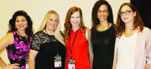 The “Better half” panel (l-r): Cheryl Todd, Robyn Sandoval, Rachel Malone, Sarah Cade and Paloma (no last name by request).