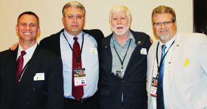 The doctors (l-r): Sean Brodale, MD, Arthur Przebinda, MD, Robert Young, MD, and John Edeen, MD.