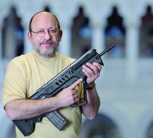 Michael Kassnar with Tavor.