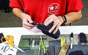 Every 3i holster is handmade by the shop’s skilled craftsmen to ensure each customer gets exactly what they need and want.