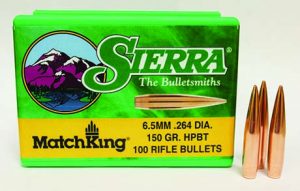 Competition shooters can choose MatchKings from Sierra that feature “pointed” meplats. 