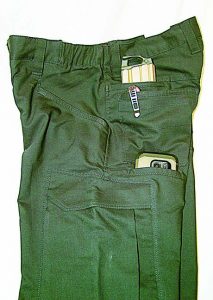 For shooters who prefer a more “BDU” style pants Vertx’s Fusion Stretch Tactical Pant is an excellent choice. If you need more pockets you might need a vest.