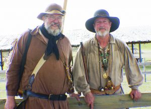 Author (left) with Alafia’s Chief Range Officer Mark Landon.