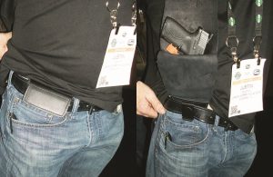 Urban Carry provides an easily concealable holster that can be worn inside the pants or out.