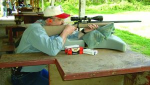 Workman spends as much range time as possible with his rifles during the “off season” so that he’s sure where his rifles shoot time after time.