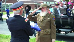 The First Shot Ceremony not only officially begins the National Matches, but also honors past and present military members. (CMP photo)