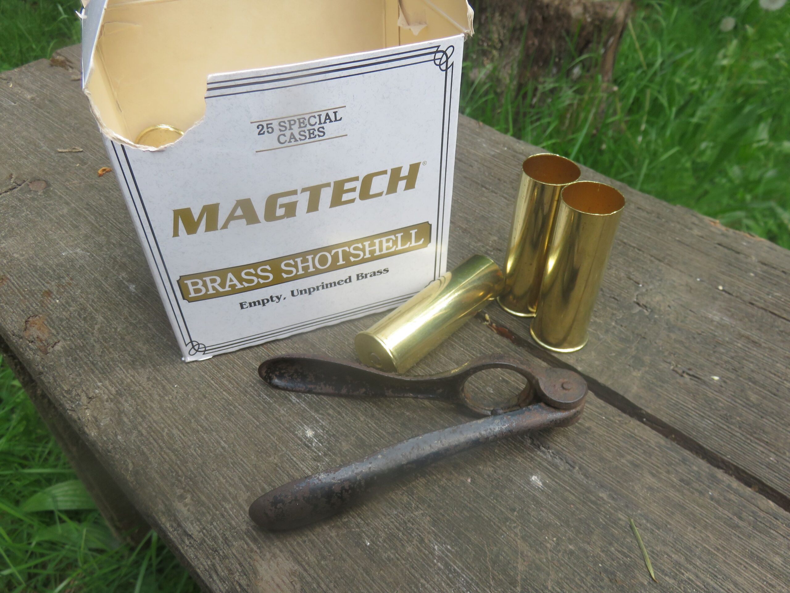 Black Powder Cartridge Reloading XVII: Brass Shotgun Shells