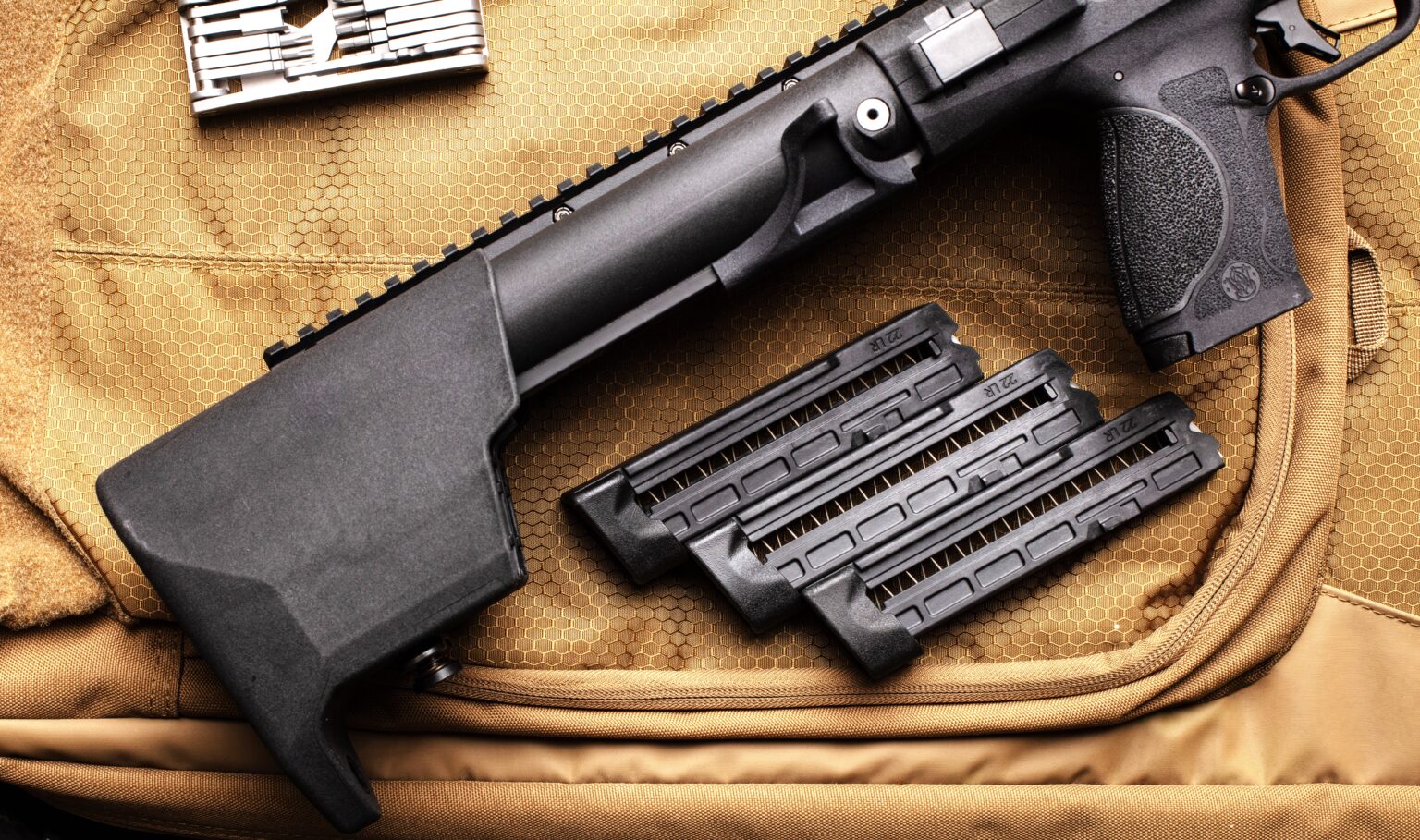 Fpc 22 Smith & Wesson Folding Pistol Caliber Carbine .22 - TheGunMag - The ...